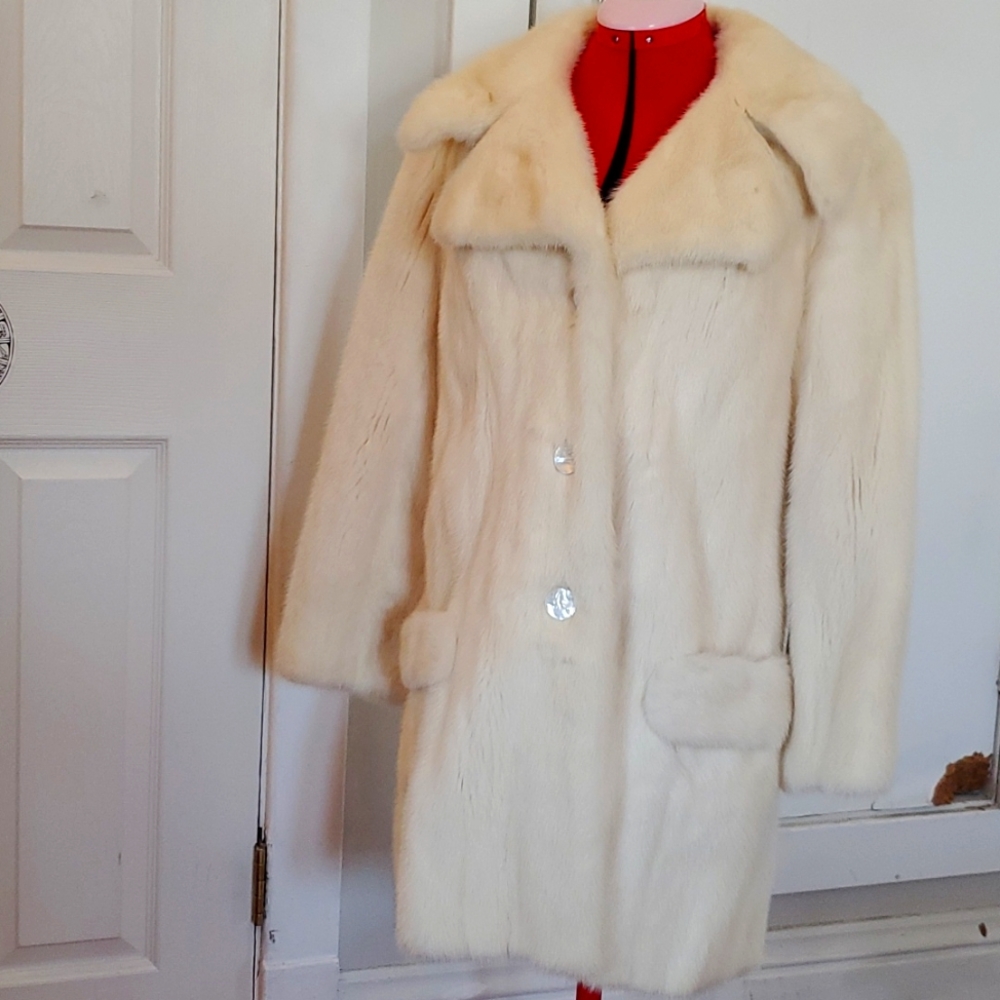 Vintage fur princess coat